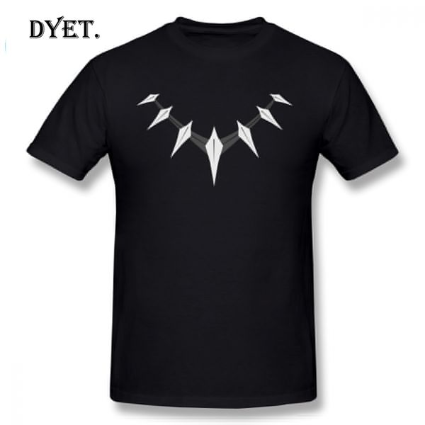 

black panther t shirt panther necklace t-shirt man cotton tee shirt cute oversized printed short-sleeve classic tshirt