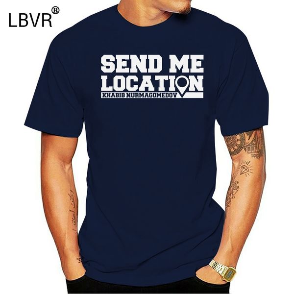 

khabib nurmagomedov send me location t shirtharajuku streetwear shirt mennew