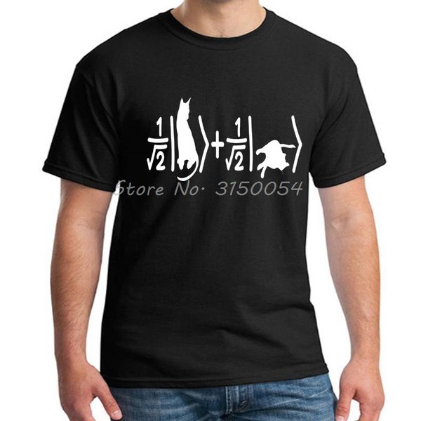 

the big bang theory t-shirt sheldon cooper schrodinger 's cat t shirt men cartoon anime print summer men tshirt cool tees funny