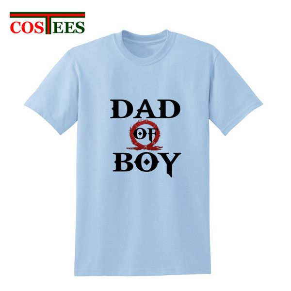 

apparel dad of boy t shirt homme god of war t-shirt 2018 new family tee daddy sweatshirt father's day birthday gift tshirt