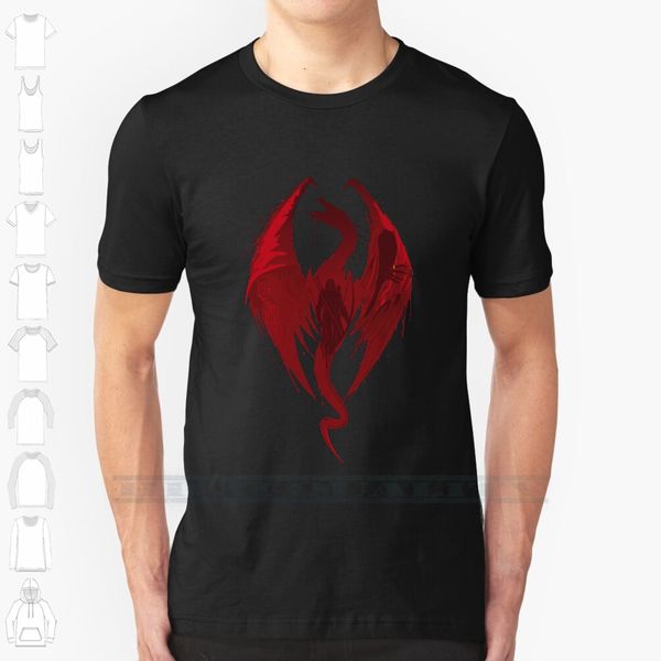 

dragon's bane custom design print for men women cotton new cool tee t shirt big size 6xl samiel skyrim dragon age