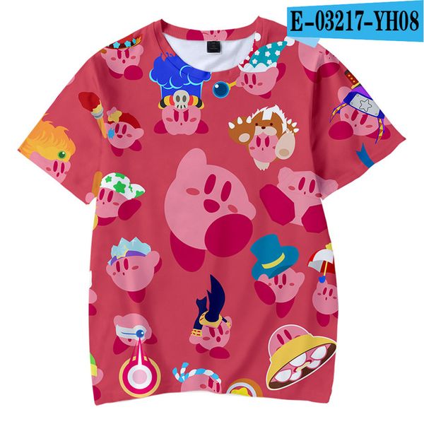 

popular kirby kirby boys girls 3d 3d print shirts plus size kawaii aesthetic men clothing