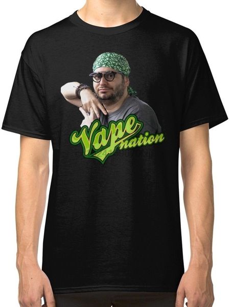 

vape nation men's black shirt clothing
