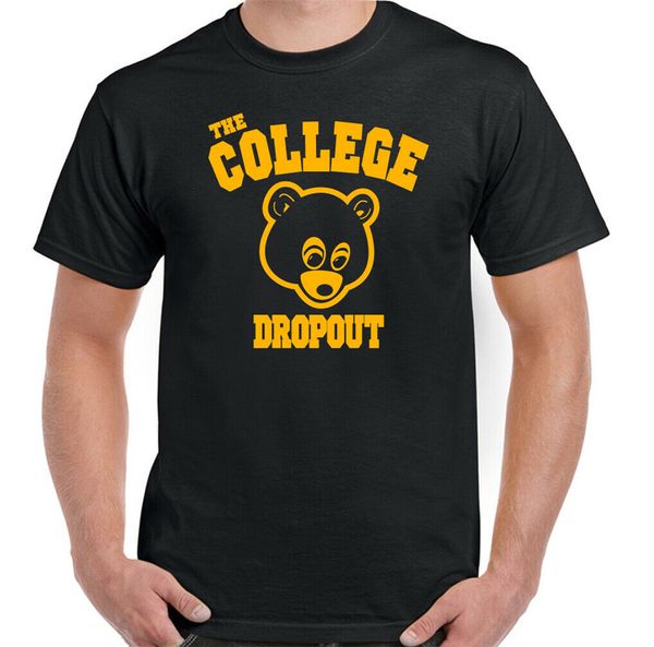 

the college dropout t-shirt mens kanye west drop out style tee shirt