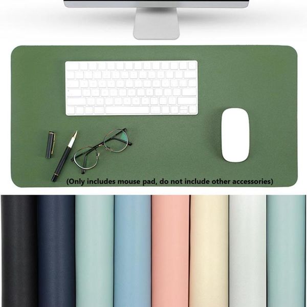 

double-sided mouse pad large double-sided waterproof ice keyboard mouse pad leather keyboard in stock