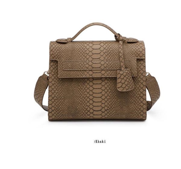 

handbags women handbag crossbody bags New Serpentin pattern-handbag 2020 summer new simple bucket bag portable messenger bag