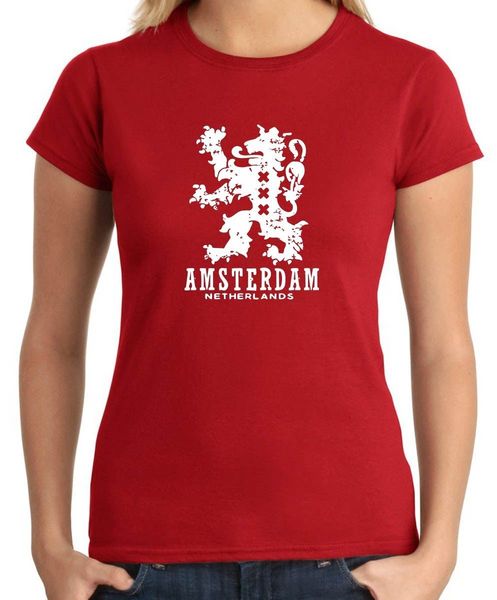 

2019 ladies fashion color o collar sunshine woman t shirt shirt donna amsterdam netherlands company tee shirt