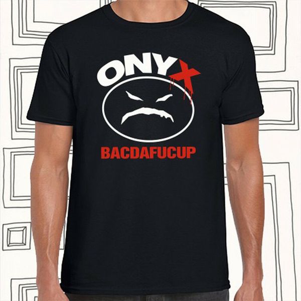 

onyx bacdafucup rap hip hop music men's black t-shirt size s m l xl xxl xxxl loose size ajax funny tee shirt