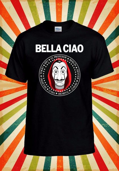 

bella ciao la casa de papel funny men women vest tank t shirt men 2020 summer round neck ment-shirt