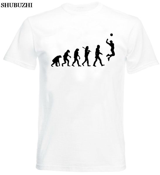 

print t shirt mens short sleeve evolution volleyballer beach spike team usa funny unique tee t-shirt gray t-shirt