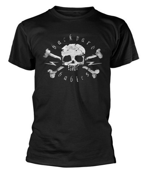 

backyard babies 'skull' (black) t-shirt new cotton tee shirt new cool gym