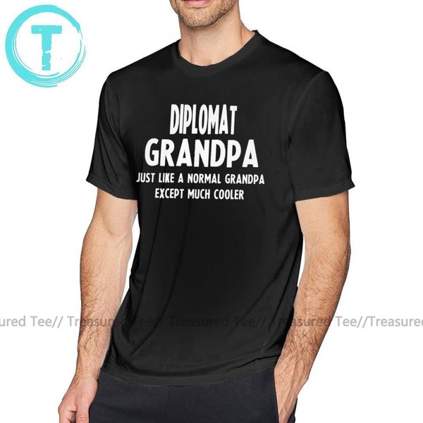 

дипломат t shirt подарки для diplomat дедушки футболки людей graphic tee shirt смешного хлопок basic коротких рукавов плюс размера футболки