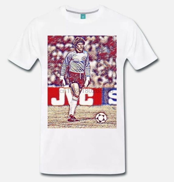 

t-shirt maglia harald toni schumacher portiere germania calcio vintage s-m-l-xl