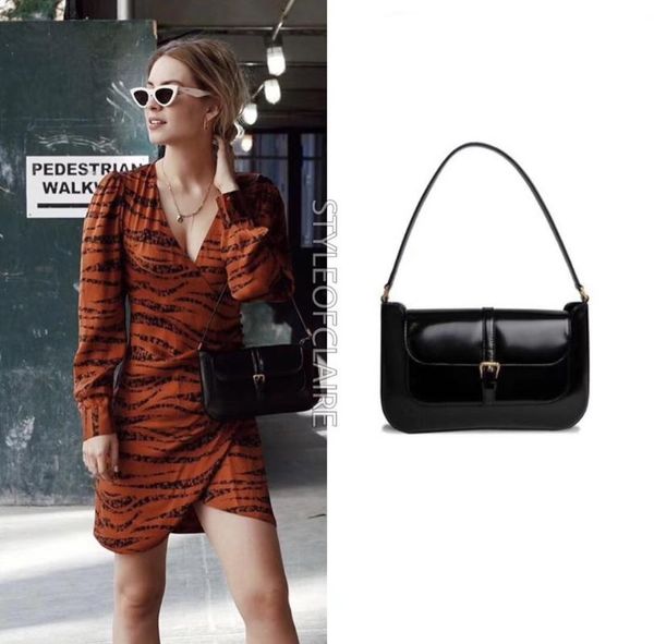 

underarm package 2020 new star's same axillary pack retro single shoulder fashion women cow leather handbags