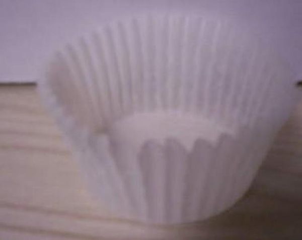 

white cupcake muffin liners, baking cups, cake cup, muffin case