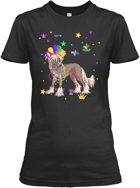 

men t shirt chinese crested dog mardi gras t shirt p women t-shirt