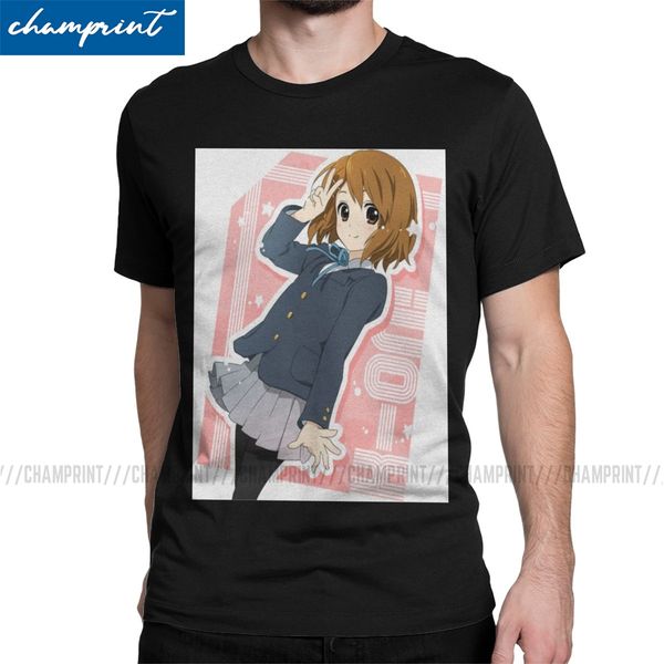 

мужчины k-на юи хирасава t shirt япония музыка anime pure cotton tops отдых с коротким рукавом crewneck тис летние футболки
