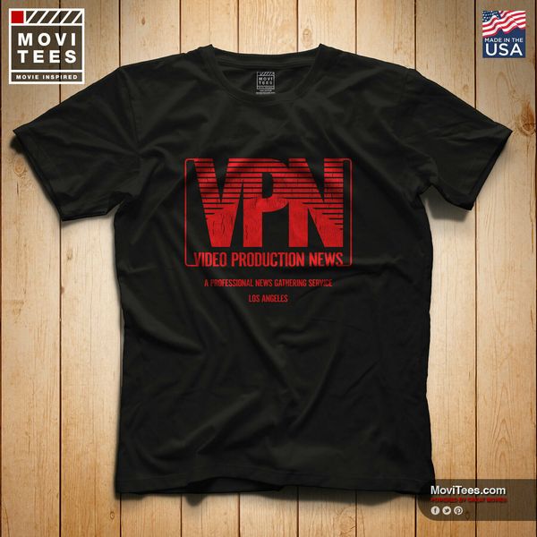 

video production news t-shirt 100% cotton nightcrawler inspired jake gyllenhaal 2020 tee