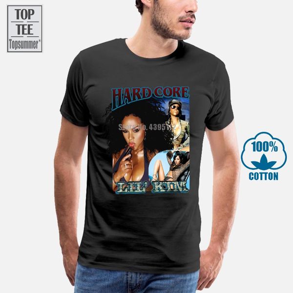 

новый lil kim hardcore vintage 90 design перепечатка футболки размер m 2xl