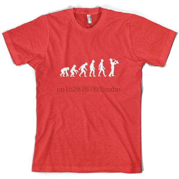

evolution of man saxophone player - mens t-shirt - 10 colours - sax s-3xl t-shirt gift new suit hat pink gift newt-shirt