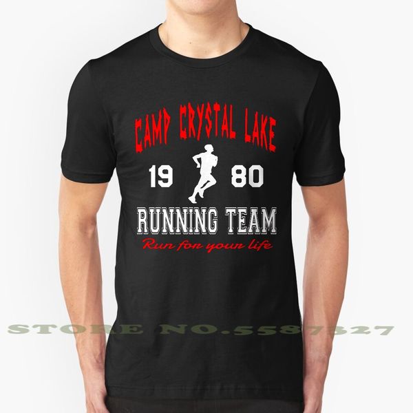 

camp crystal lake running team graphic custom funny tshirt camp crystal lake crystal lake friday the thirteenth friday