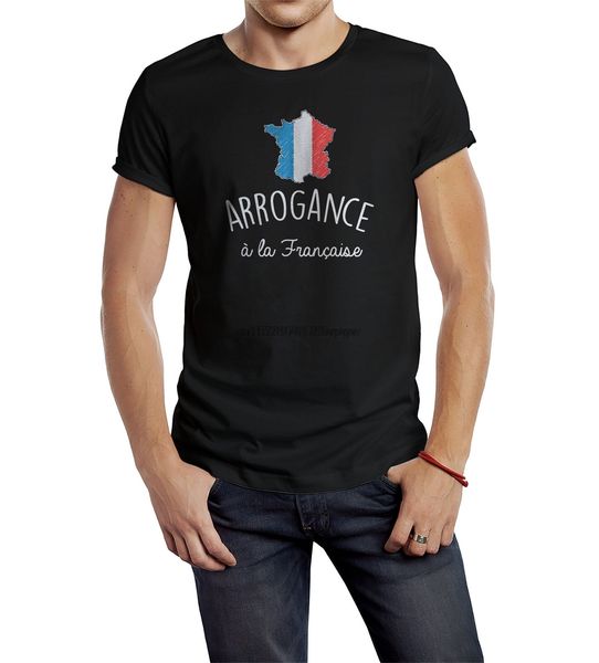 

france map arrogance a la franeaise t-shirt s to 5xl
