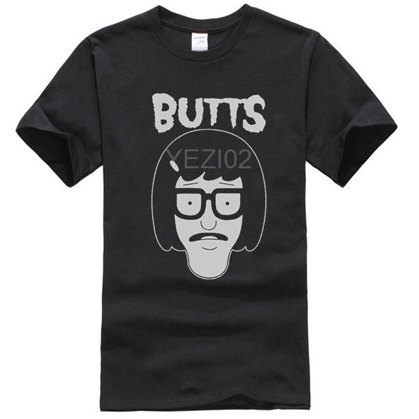 

bobs burgers tina butts black t-shirt
