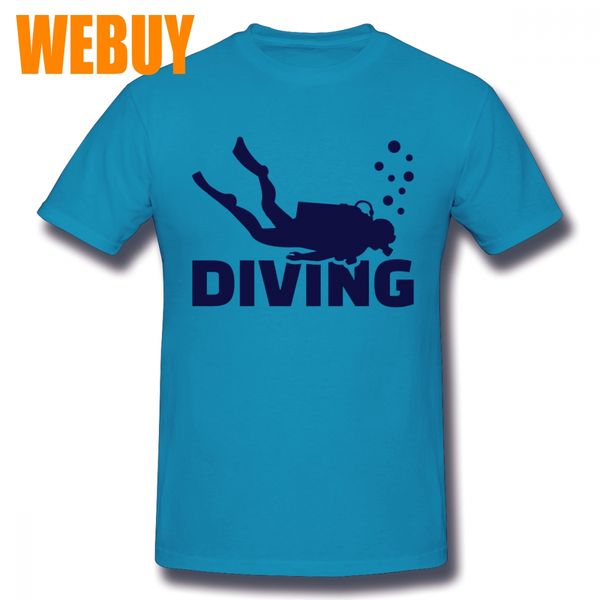 

rock and roll diving t shirt for male streetwear s-6xl plus size camiseta breathable causal new arrival