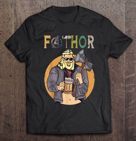 

men funny t shirt fashion tshirt fathor fat father thor women t-shirt
