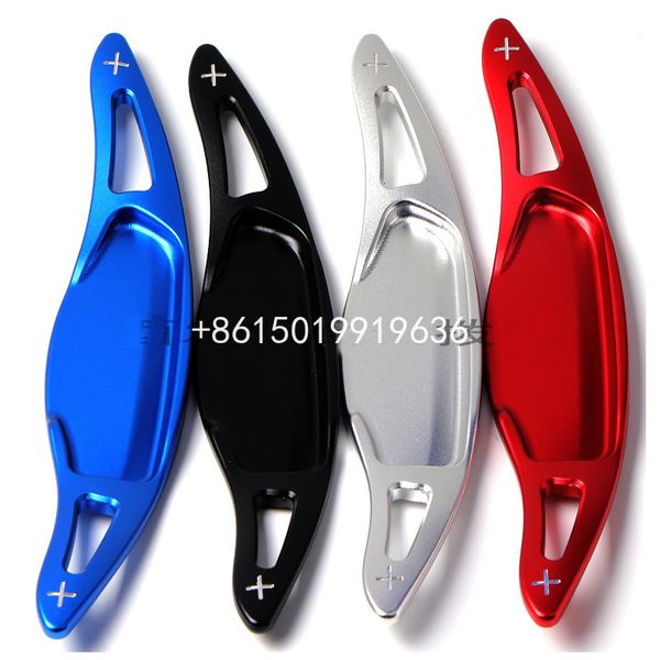 

for kia stinger 2018-20 2pcs steering wheel aluminum shift paddle shifter extension car-styling