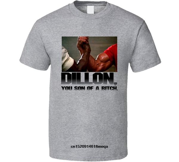 

arnold schwarzenegger funny predator movie men t shirt - grey