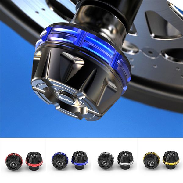 

cnc dirt pit bike accessories racing moto wheel protector for xj6 ybr 125 crash pad motorcycle protection