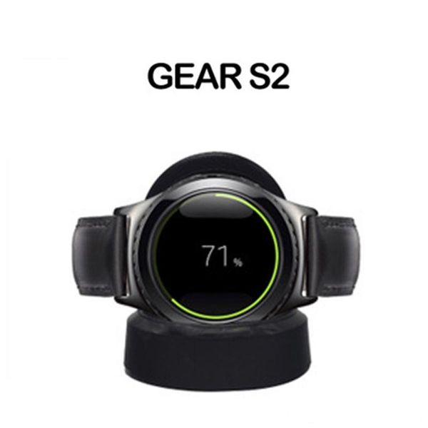 

wireless charging dock cradle charger for samsung gear s2 standrad r732/ classic r720/ 3g r730 smart watch with usb cable retail package