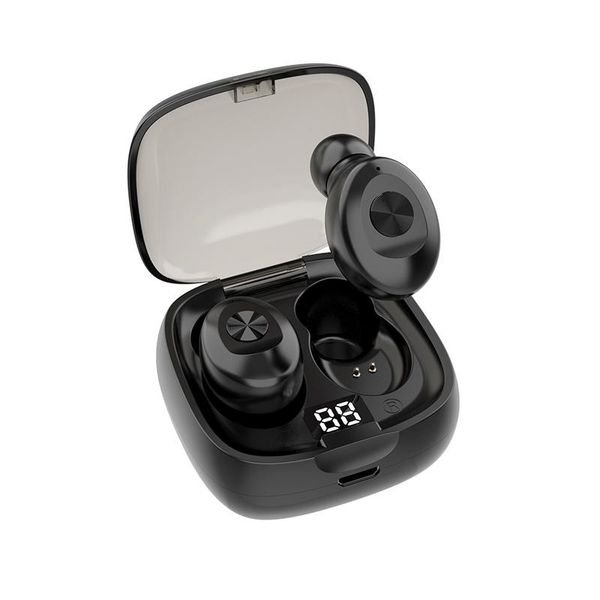 

tws wireless headphones 5.0 true bluetooth earbuds ipx5 waterproof sports earpiece 3d stereo sound earphones with charging box