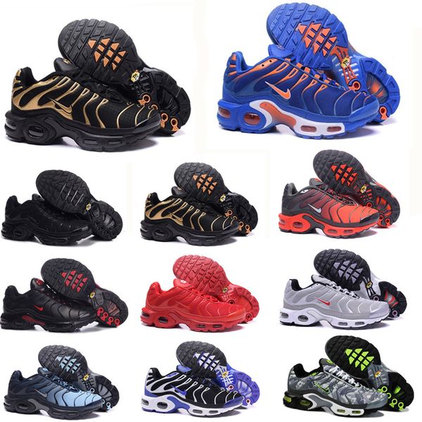 

tn plus se mens running shoes hyper blue triple black white throwback future mens chaussures trainer zapato sports sneakers mn156