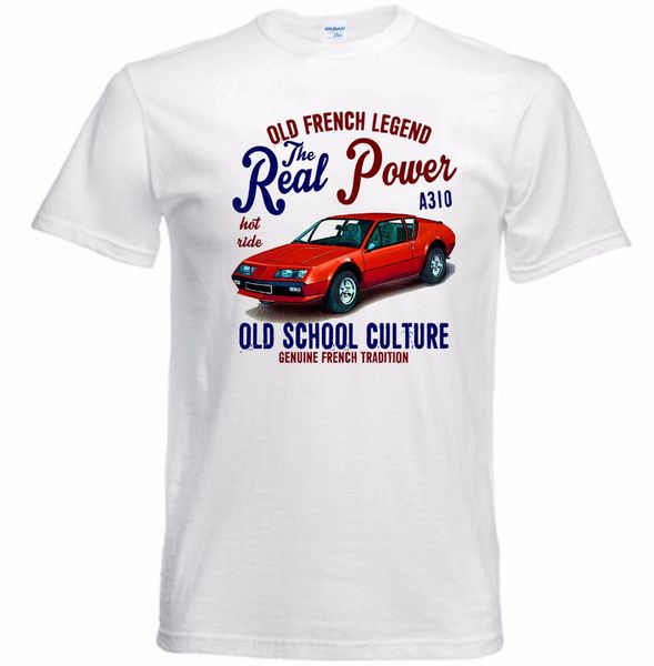 

t-shirt homme 2019 new o-type retro french car a310 zhenli - cotton tee shirt printing