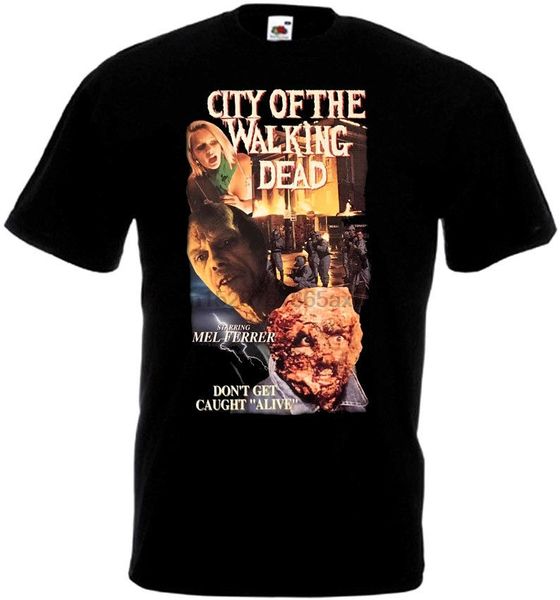

city of the walking dead t-shirt black movie poster all sizes cool casual pride t shirt men new fashion tshirt free