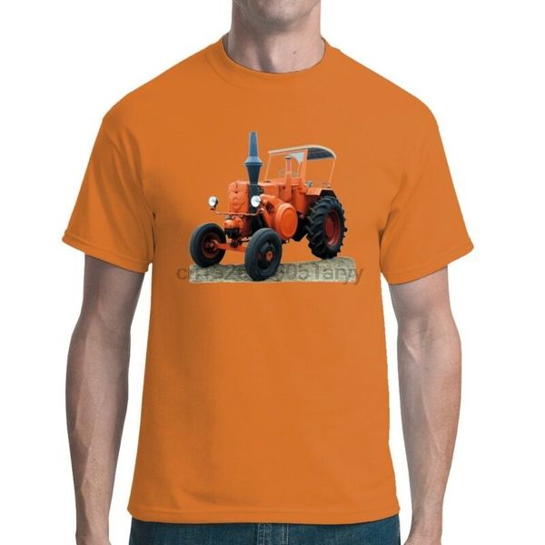 

пампа t01 (оранжевый) олдтаймер klassiker traktor trecker shirt (1