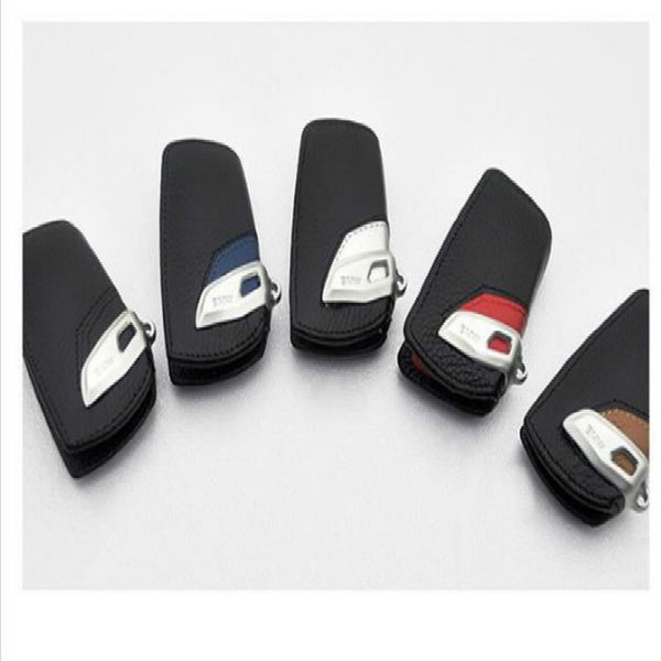 

3 color leather car key case for bmw x1 x3 x4 x5 x6 116i 118i 320i 316i 325i 330i e90 f10 m1 m3 m5 f20 f30 530i ap-006