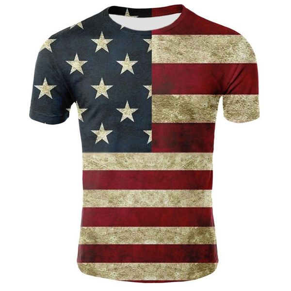 

flag weave summer cool and lightweight man's 3d print shirts humor hentai aesthetic men clothing