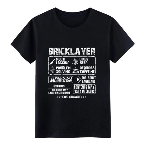 

men's bricklayer - bricklayer multi tasking awesome te t shirt designing short sleeve size s-3xl trend crazy funny casual shirt