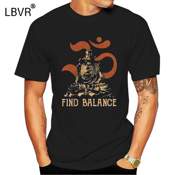 

buddha yoga find balance vintage t shirt cotton men s 6xl black made in usa