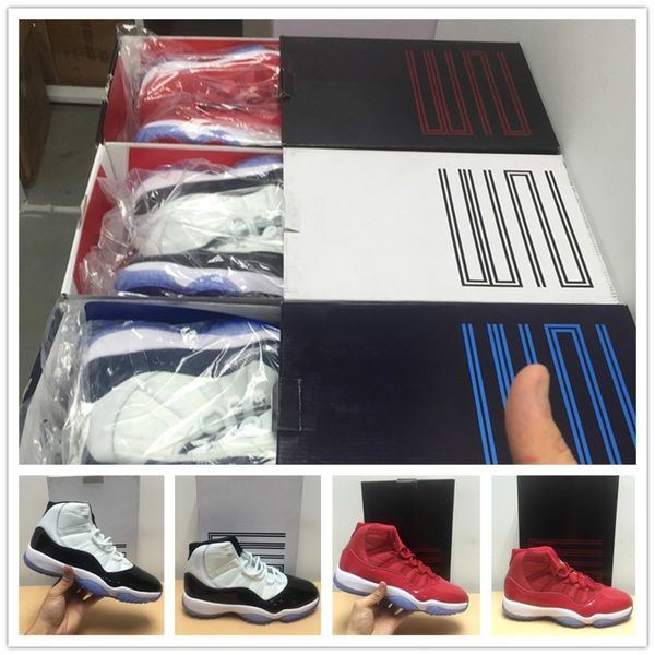 

with box mens 11s concord 23 45 chicago unc gym red midnight navy womens basketball shoes 11 sport sneaker 7-13