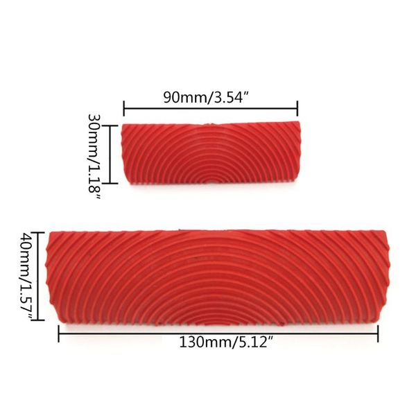 

2pcs/set imitation wood graining pattern wall texture diy brush painting tool 85wf