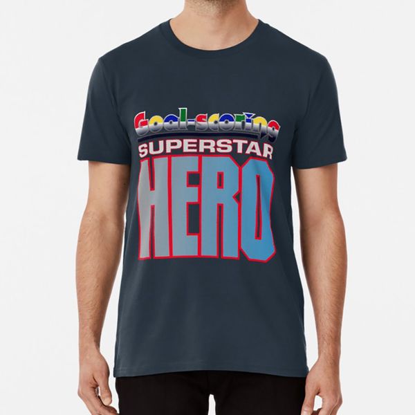 

goal-scoring superstar hero t shirt amiga 16 bit 16bit retro gaming soccer football sensible swos