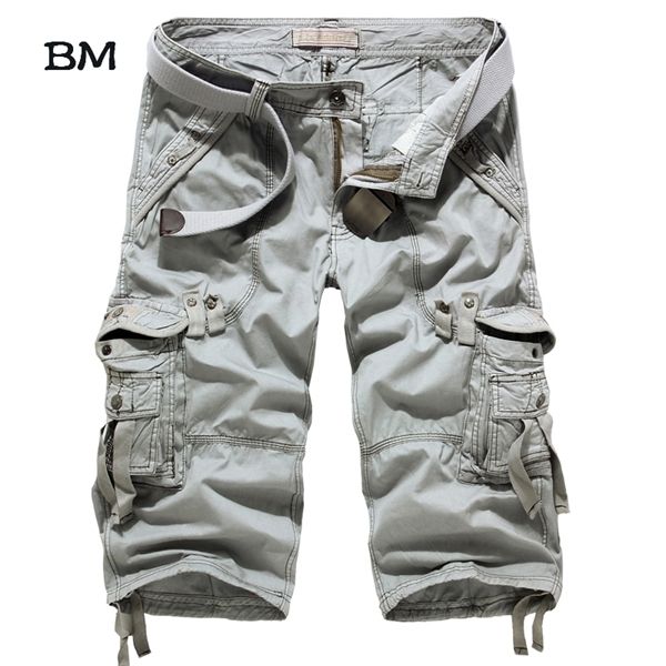 

военно-тактические штаны высокого качества techwear штанах 2020 летняя одежда мода укороченные брюки мужчины army green комбинезоны, Black