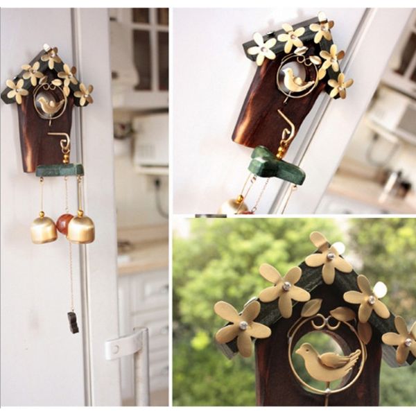 

2pcs уиндчайм духовой сад белл висячие крыльцо дверь home decor украшение nest