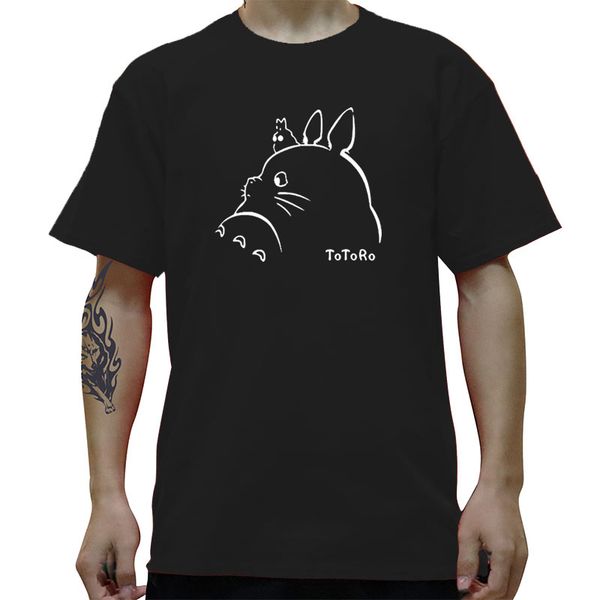 

cartoon totoro funny graphic t-shirt mens summer style fashion short sleeves oversized streetwear t shirts