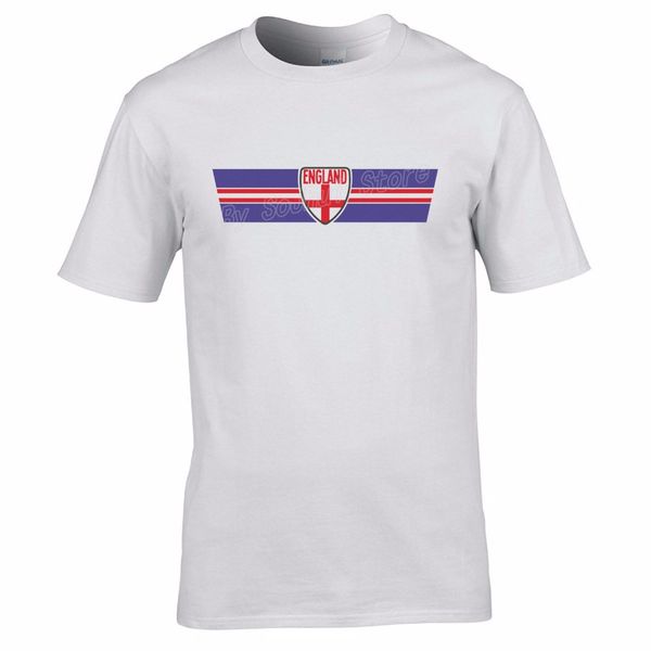 

2019 new fashion print casual t-shirt man brand mens ringer t-shirt england footballer tee shirt printing