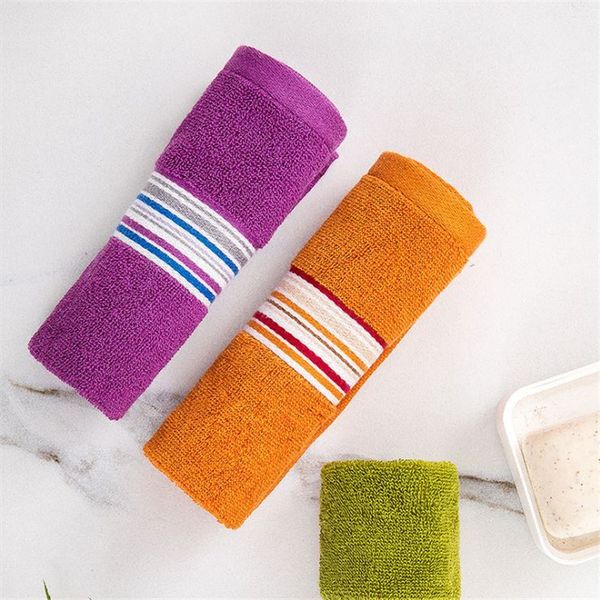 

pure cotton towel cotton colored face towel for men and women bathroom small